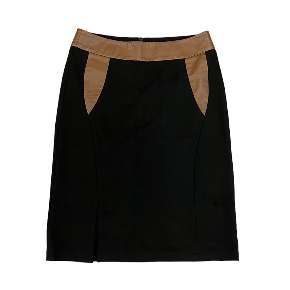 Neiman Marcus Knee Length Pattern Skirt